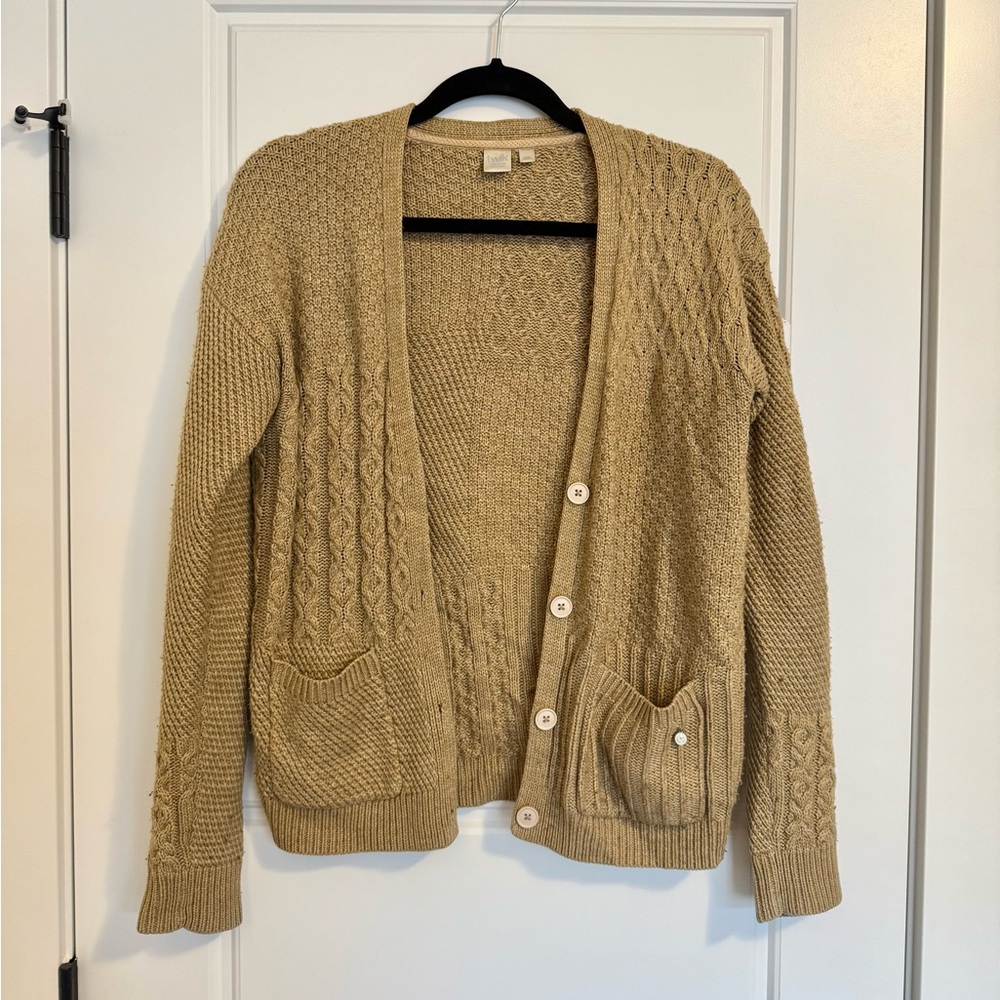 Simons Twik Beige Knit Sweater